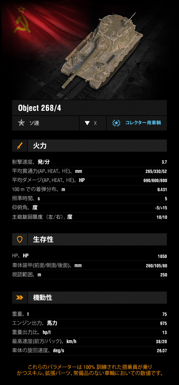 怒涛の Object 268 Version 4 | World of Tanks Blitz