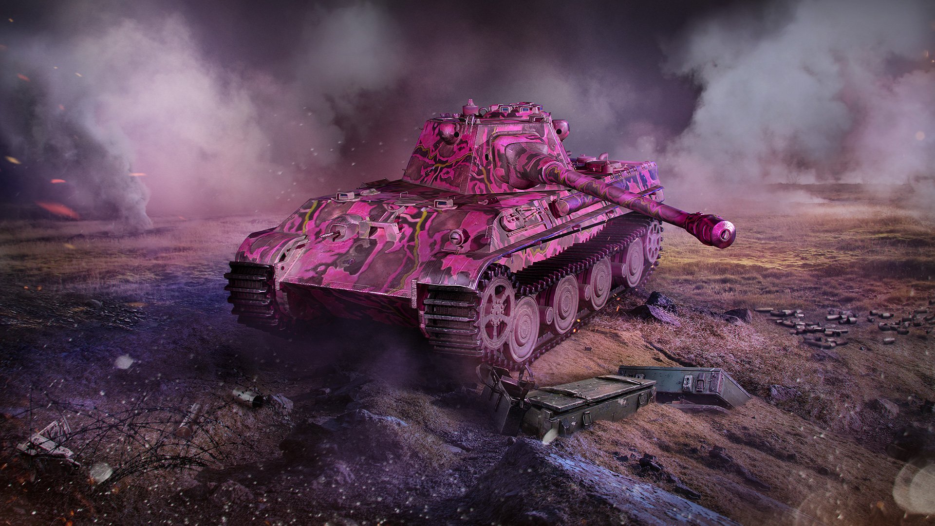 Pink Your Tank!  World of Tanks Blitz