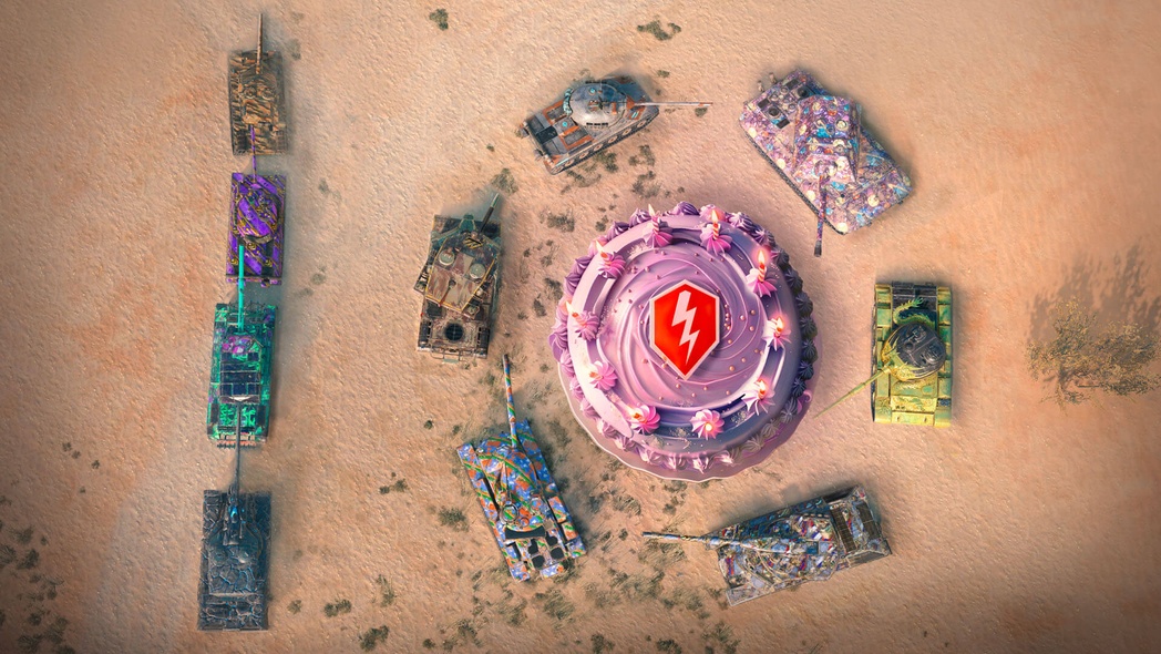 ともに歩んで 10 年目! | World of Tanks Blitz