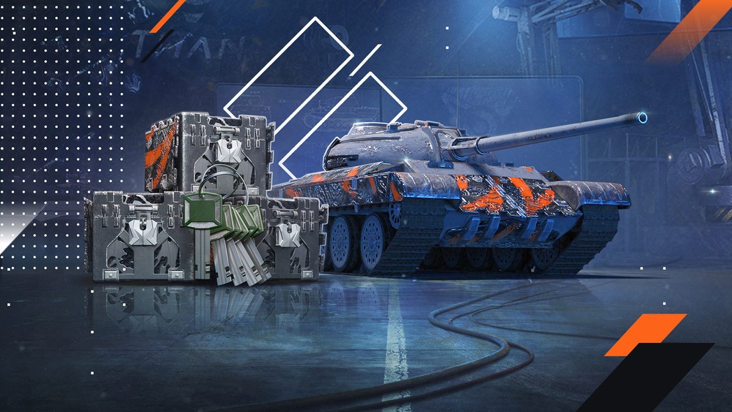 Hunter Titan-54d | World of Tanks Blitz