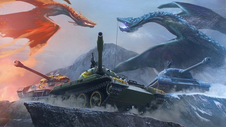 タンカリス 鋼鉄の竜達が参戦 World Of Tanks Blitz